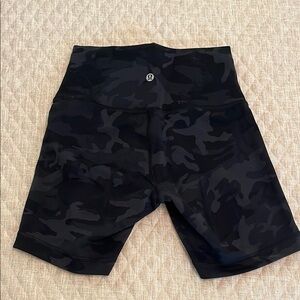 lululemon athletica Women’s Dark Camo Athletic Shorts
